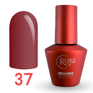 Гель лак - Без ТРО Roks 6 ml. №37 - Рожеве какао COLR37 фото
