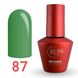 Гель лак - Без ТРО Roks 6 ml. №87 - Зелений фісташковий COLR87 фото 1