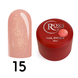 Cover Base - Без ТРО ROKS 30ml. №15 - Бежева із золотистим шимером і теплим підтоном CBR30015 фото 1
