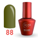 Гель лак - Без ТРО Roks 6 ml. №88 - Хакі COLR88 фото 1
