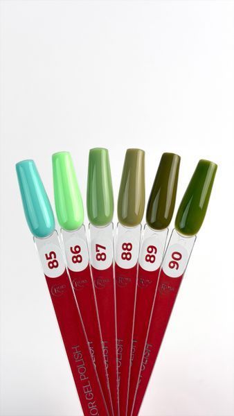 Гель лак - Без ТРО Roks 6 ml. №89 - Оливковий COLR89 фото