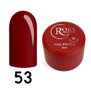 Cover Base - Без ТРО ROKS 30ml. №53 - Світла бордо CBR30053 фото