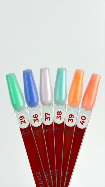 Cover Base - Без ТРО ROKS 8ml. №40 - Світла коралово-персикова CBR8040 фото