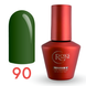 Гель лак - Без ТРО Roks 6 ml. №90 - Темно-оливковий COLR90 фото