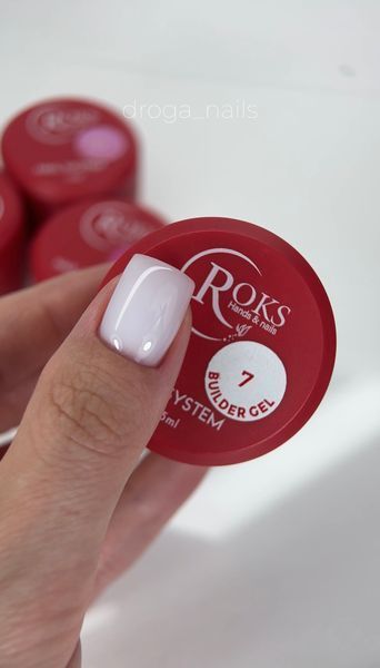 Builder Gel ROKS 30 мл №7 - Молочний BGELR3007 фото