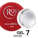Builder Gel ROKS 30 мл №7 - Молочний BGELR3007 фото