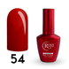 Cover Base - Без ТРО ROKS 8ml. №54 - Класична червона із золотим шимером CBR8054 фото 1