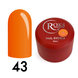 Cover Base - Без ТРО ROKS 50ml. №43 - Неонова оранжевий-апельсин CBR50043 фото 1