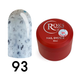 Cover Base - Без ТРО ROKS 30ml. №93 - Молочна із блакитно-чорними крапками CBR30093 фото 1