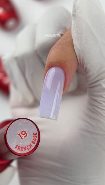 Cover Base - Без ТРО ROKS 8ml. №19 - Світло-лілова CBR8019 фото