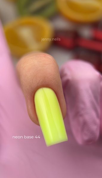 Cover Base - Без ТРО ROKS 8ml. №44 - Неонова лаймова CBR8044 фото