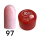 Cover Base - Без ТРО ROKS 30ml. №97 - Ніжно-рожева із рожево-бірюзовими крапками CBR30097 фото 1