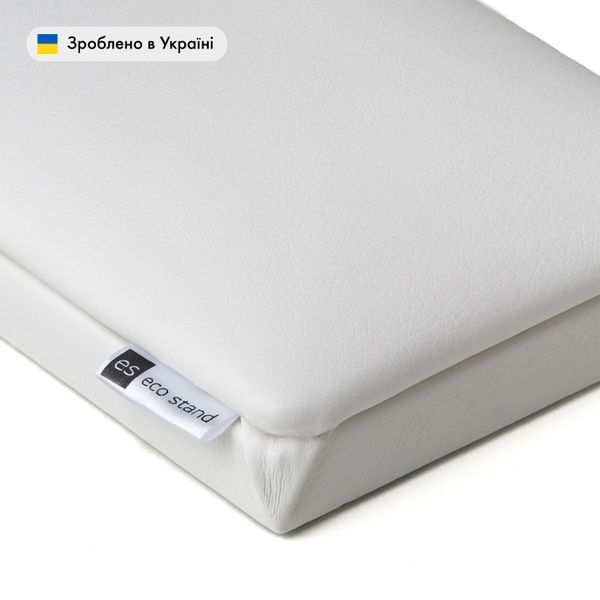 Підставка для рук пряма ECO STAND PAD 400x40(Н)х110мм (білий) standpadwhite фото
