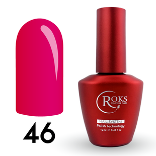 Cover Base - Без ТРО ROKS 12ml. №46 - Неонова малинова CBR12046 фото