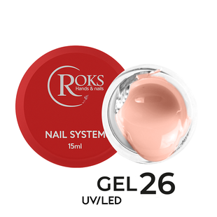 Builder Gel ROKS 15 мл №26 BGELR1526 фото
