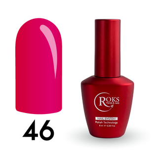 Cover Base - Без ТРО ROKS 8ml. №46 - Неонова малинова CBR8046 фото