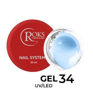 Builder Gel ROKS 50 мл №34 BGELR5034 фото