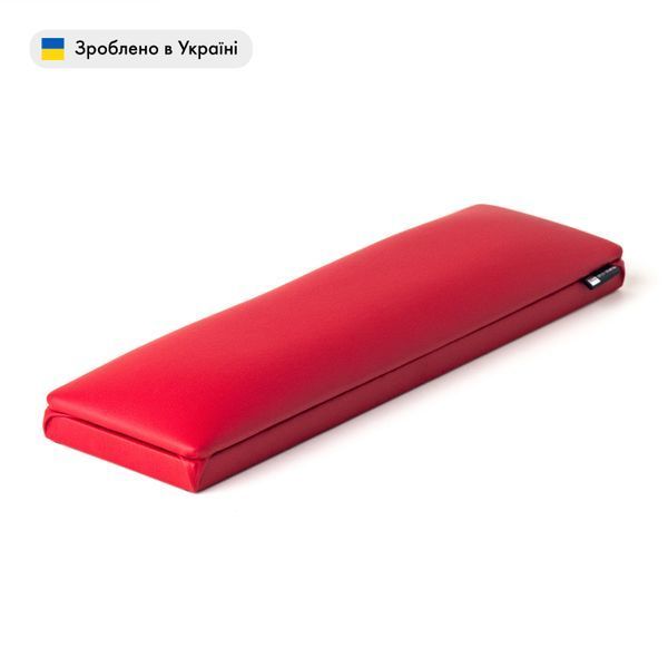 Підставка для рук пряма ECO STAND PAD 400x40(Н)х110мм (червоний) standpadred фото