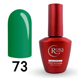 Cover Base - Без ТРО ROKS 12ml. №73 - Зелена CBR12073 фото
