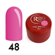 Cover Base - Без ТРО ROKS 30ml. №48 - Неонова яскрава Barbie рожева CBR30048 фото 1