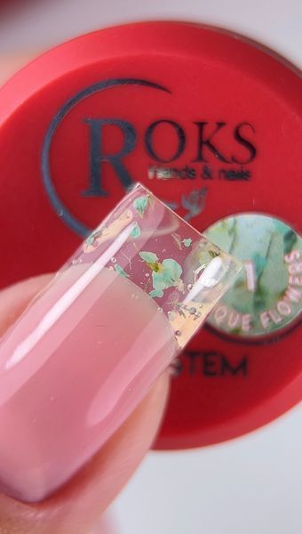 Гель з сухоцвітом ТМ "ROKS" Boutigue Flowers 5 g №1 FLOWR1 фото