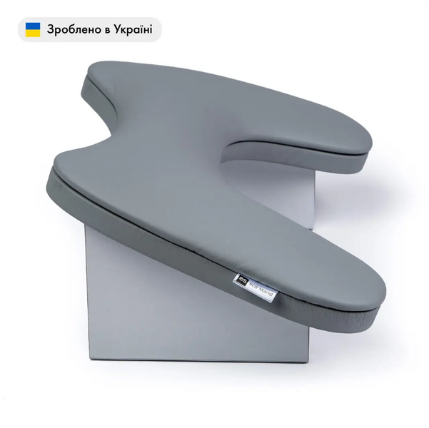 Підставка ортопедична манікюрна ECO STAND BUTTERFLY (білий/сірий) standbutterflywhitegray фото