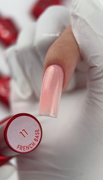 Cover Base - Без ТРО ROKS 30ml. №11 - Рожево-бежева із золотим шимером CBR30011 фото