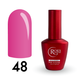 Cover Base - Без ТРО ROKS 8ml. №48 - Неонова яскрава Barbie рожева CBR8048 фото 1