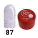 Cover Base - Без ТРО ROKS 30ml. №87 - Молочна із ліловими крапками і срібним шимером CBR30087 фото 1